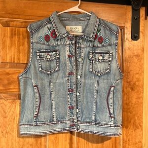 Ryan Michael’s western vest